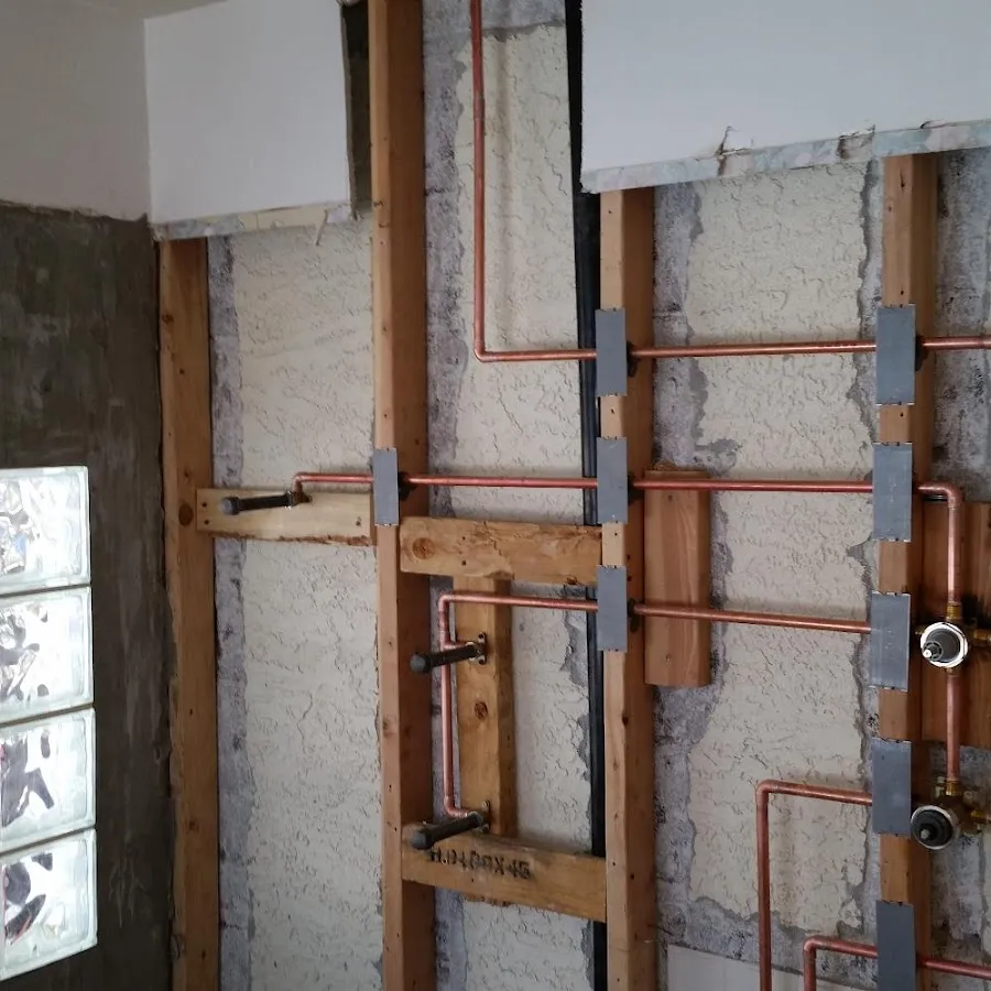 Copper pipe installation for Burst Pipe Repair in Sturtevant