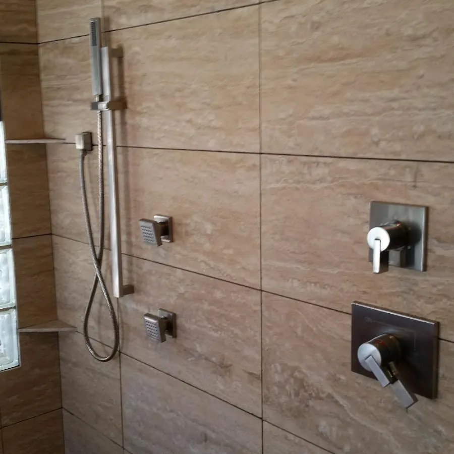 Shower fixture installation for Frozen Pipe Repair in Sturtevant